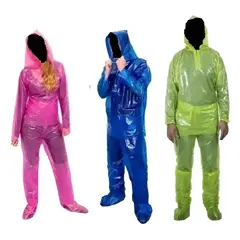 GENERICO - Impermeable Desechable 3 Piezas