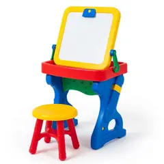 IMPORTADORA MAKA - Escritorio Infantil Interactivo con Tablero 2 en 1
