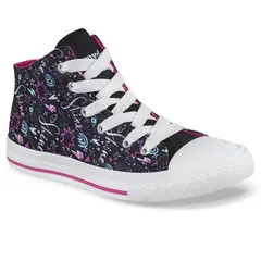 CROYDON - Botines Portia Alto Negro para Niña