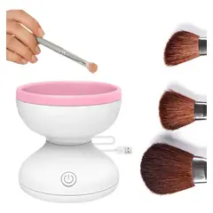 GENERICO - Limpiador De Brochas De Maquillaje Eléctrico Cepillo Brochas