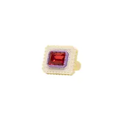 FILAMENTAL - ANILLO DE LACE RECTANGULAR