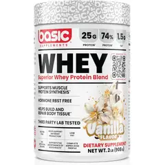 BASIC - Whey Protein 2LB Proteína Suero 25g Proteína Alta Calidad