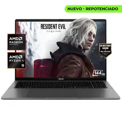 ASUS - PORTATIL VIVOBOOK S16 - AMD RYZEN 9 270 - 24GB RAM - SSD 512GB - 16" WUXGA - MATTE GRAY