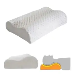 GENERICO - Almohada Ortopedica Cervical De Espuma Ergonomica
