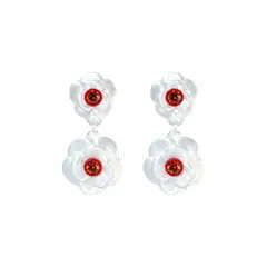 FILAMENTAL - ARETES DOBLE CAMELIA