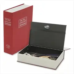 WAER - Caja Fuerte Forma De Libro Alta Seguridad No Generica