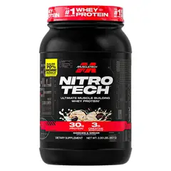 MUSCLETECH - Nitro Tech 2LB Proteína con Creatina