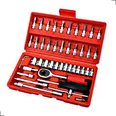 GENERAL - Caja de herramientas kit 46 piezas