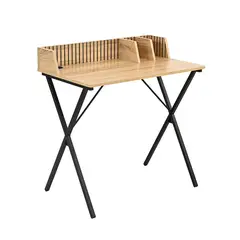 RELAN - Escritorio Desk-Var2 con Organizador Estilo Industrial