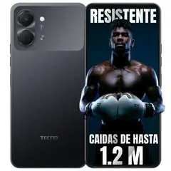 TECNO MOBILE - Celular Spark GO 3 128GB/4GB - Negro
