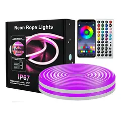 GENERAL - Cinta luz led Neon Led 10m Flexible Rgb Control