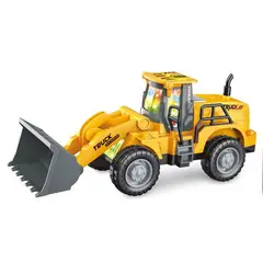 GENERICO - Retro Excavadora Con Luces Didáctica