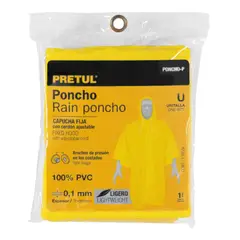PRETUL - Poncho Impermeable Lijero - 21541