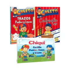 BOOKS - Combo Libros Chiqui Y Cheito Trazos X 3 Unidades