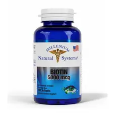 NATURAL SYSTEM - ALIMENTO CON BIOTINA 5.000 MCG X 100 SOFTGELS/ BIOTIN