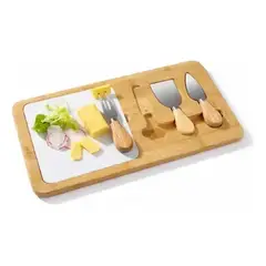 GENERICO - TABLA Y ACCESORIOS PARA QUESOS DE COCINA