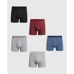 PATPRIMO - Boxer X5 Hombre Filete Medio Multicolor #44000538