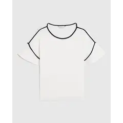 PATPRIMO - Blusa Para Mujer Manga 34 Color Blanco Marca 30127839