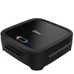 OSTER - Oster® Sandwichera, Compacta con Platos Hondos, Incluye Botón de Apagado, Negro
