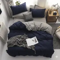 PLUMA HOME - Edredón Rudd petróleo - Semidoble