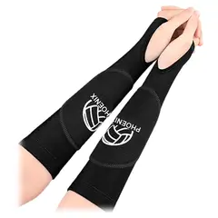 GENERICO - Set X2 Mangas Voleibol Voley Acolchado Adultos Y Niños XS-S