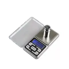 AMERICAN GENERICS - Gramera Digital Precisión 0.01g 200g Bolsillo MH-500