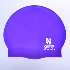 GOLTY - Gorro De Natación Para Adultos Unisex Morado