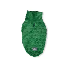 WAWAW - Saco 5XL cuello alto verde cali y azul rey