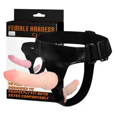 GENERICO - Arnes Doble Penetración Dildo Masturbador Consolador Pene