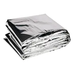 GENERICO - Manta Térmica Emergencia Klimber Isotérmica Polietileno Aluminio