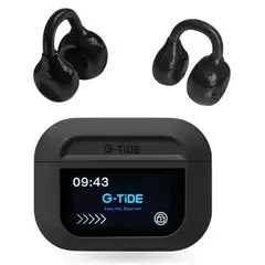 INNOVA - Audífonos G-tide Clip-on Tws Sonido Espacial E Inalámbrico Con Estuche Smart Display