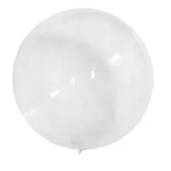 GENERICO - Globo Burbuja 18 Pulgadas Transparente X 12 Unidades