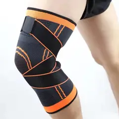 GENERICO - Rodillera Deportiva Con Banda De Compresión