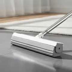 GENERICO - Trapero Mopa Plana Con Cabezal Giratorio Microfibra Reutilizable