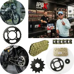 REVO - Kit arrastre scorpion nkd combat bomber moto repuesto