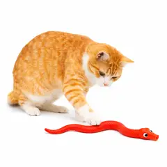 GENERICO - Juguete Para Gatos Antiestrés Entrenamientos Mini Serpiente