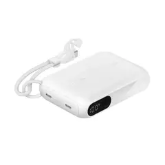 BELKIN - Batería Externa 10K con 2 USB-C - Blanca