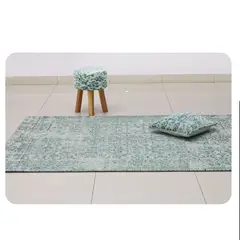 GENERICO - ALFOMBRA DECOGHAR TURQUISE JACQUARD 2.80 X 3.65 M RAC7C
