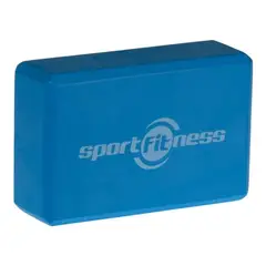 SPORTFITNESS - Cubo Para Yoga Gym Pilates Fitness Espuma Ladrillo X2 Und Color Violeta