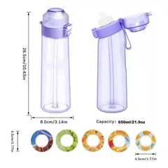 SHAD - Una Botella De Agua Bottle Air Up Con 3 Cápsulas Saborizadas / Termo