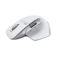 LOGITECH - Mouse Inalámbrico MX Master 3S, Sensor 8K DPI, Clics Silenciosos, Bluetooth - Pale Gray