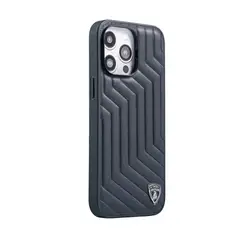 LAMBORGHINI - Funda Compatible con iPhone 14 Pro Max Elemento D12 Premium Negro Case Original