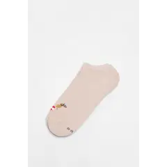 KOAJ - Medias unicolores tobilleras con texturas y arte de per Hombre