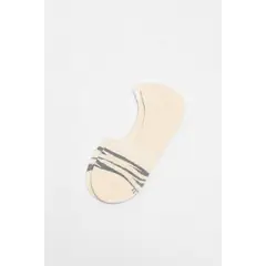 KOAJ - Medias baletas unicolores con estampado animal print Mujer