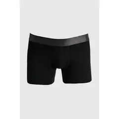 KOAJ - Bóxer brief-medio en algodón blanco con cintura elástic Hombre