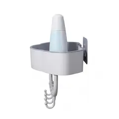 GENERICO - Estante Esquinero Organizador Baño Cocina Adhesivo Ganchos