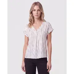 PATPRIMO - Blusa Para Mujer Manga Corta Color Crudo Marca #30127838