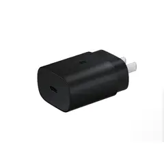 SAMSUNG - Cargador de Pared Super Fast Charging 25W, Negro, Incluye Cable USB-C a USB-C, Carga Rápida PD 3.0