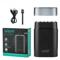 VGR - Mini Afeitadora Eléctrica V-341 Portátil Recargable Usb