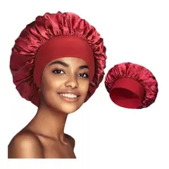 GENERICO - Gorro de Satín Antihorquilla para Dormir y Cuidado del Cabello